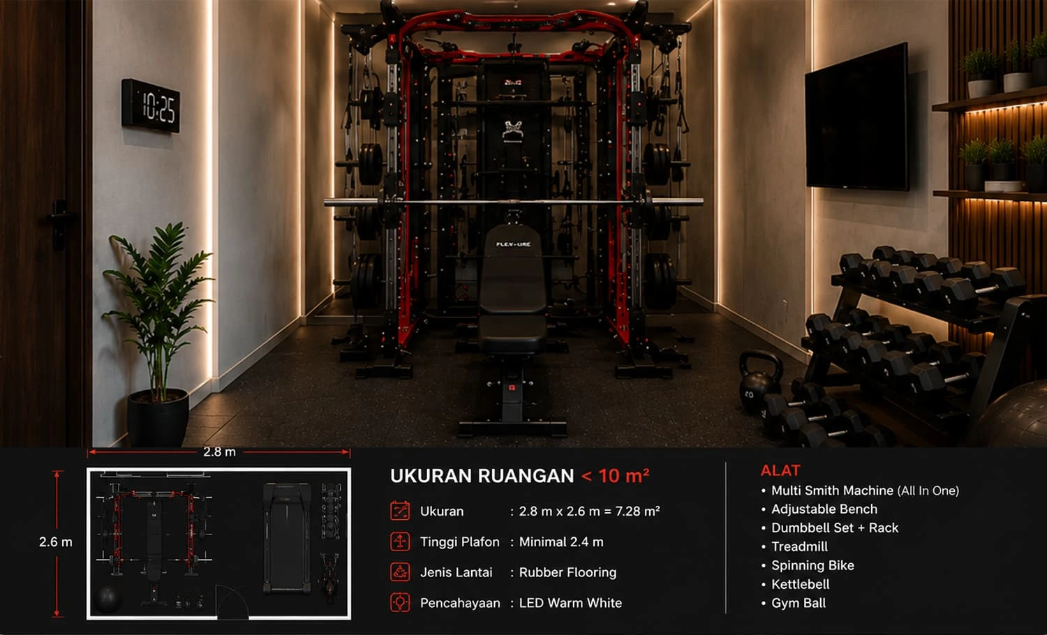 Home Gym Compact