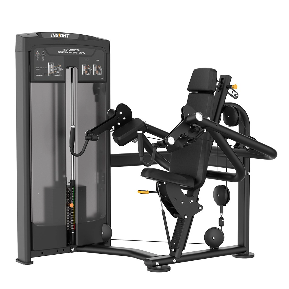 Iso Lateral Seated Biceps Curl RE8031 Insight